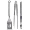 MR. BAR-B-Q 3 Piece Stainless Steel Tool Set