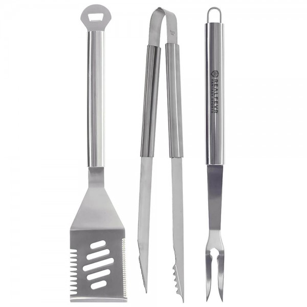 MR. BAR-B-Q 3 Piece Stainless Steel Tool Set