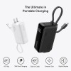 Anker 3-in-1 Power Bank (30W, Fusion, Built-In USB-C Cable)