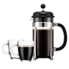Bodum Caffettiera Set 34oz French Press for Two