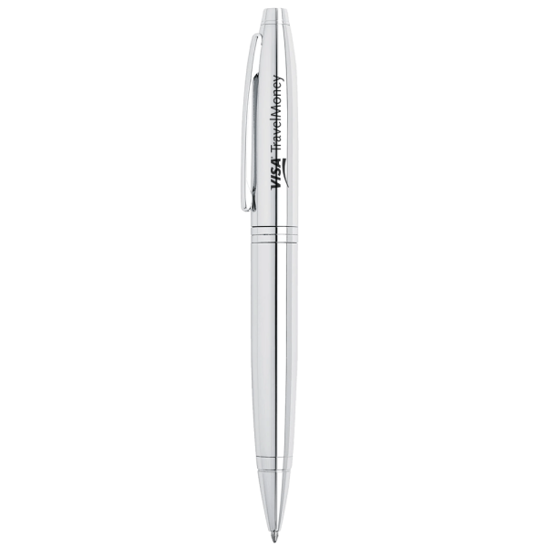 Cross Calais Ballpoint Pen - Polished Chrome