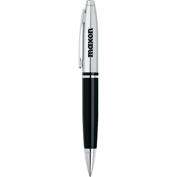 Cross Calais Ballpoint Pen - Chrome & Black Lacquer