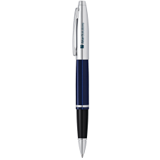 Cross Calais Rollerball Pen - Chrome and Blue Lacquer