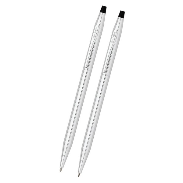 Cross Classic Century® Lustrous Chrome Pen and Pencil Set