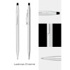 Cross Classic Century Lustrous Chrome Ballpoint w/ Classic Black Journal Gift Set