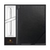 Cross Classic Century Lustrous Chrome Ballpoint w/ Classic Black Journal Gift Set