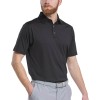 Footjoy Men Solid Lisle Set on Placket 