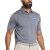 Footjoy Men Solid Lisle Set on Placket 