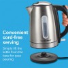 Hamilton Beach Stainless Steel 1.7 Liter Kettle with LED Light Ring