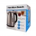 Hamilton Beach Stainless Steel 1.7 Liter Kettle with LED Light Ring