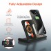 HyperGear PowerFold X-Ray 4-in-1 Foldable Wireless Charging Stand with 15W Wireless Fast Charge 