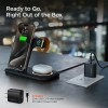 HyperGear PowerFold X-Ray 4-in-1 Foldable Wireless Charging Stand with 15W Wireless Fast Charge 