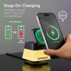 Hypergear PowerFold Cube 3-in-1 Wireless Charging Stand with 15W Magnetic Wireless Fast Charge