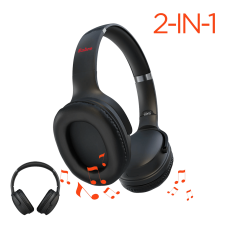 HyperGear Flip 2-in-1 Wireless Headphones + Speaker