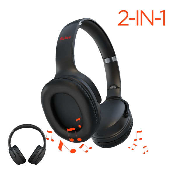 HyperGear Flip 2-in-1 Wireless Headphones + Speaker