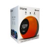iHome Powerclock Glow Bluetooth Color Changing Alarm Clock IBT295B