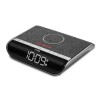 iHome Powervalet 2 In 1 Qi Wireless and Usb Charging Alarm Clock - Black
