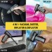 Scosche 4-in-1 High Power Mini Vacuum and Duster with 8 Accessories
