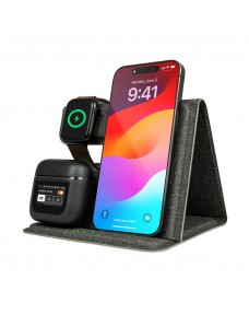 Tangelo ChargePro 3 in 1 Foldable Wireless Charger