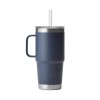 Yeti Rambler 25oz Mug with Straw Lid