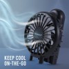 Brookstone Handheld Portable Fan