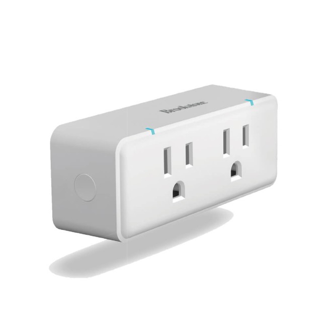 Brookstone Smart Indoor 14A Dual Outlet Plug