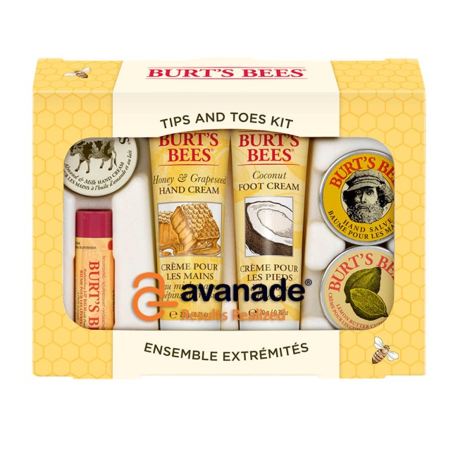 Burt's Bees Tips and Toes Kit