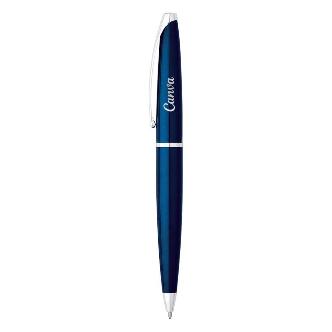 Cross ATX® Translucent Blue Lacquer Ballpoint Pen