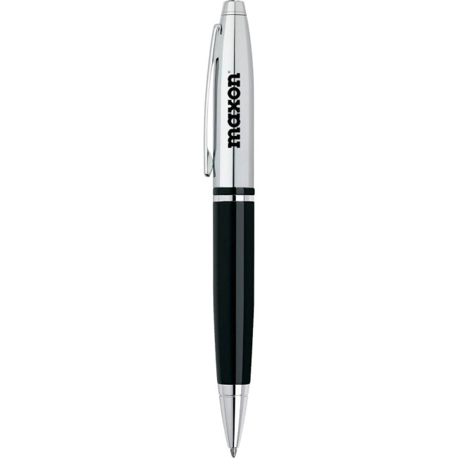 Cross Calais Ballpoint Pen - Chrome & Black Lacquer