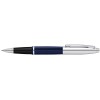 Cross\u0020Calais\u0020Rollerball\u0020Pen\u0020\u002D\u0020Chrome\u0020and\u0020Blue\u0020Lacquer
