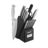 Cuisinart Stainless Steel Hollow Handle 15 Piece Knife Block Set