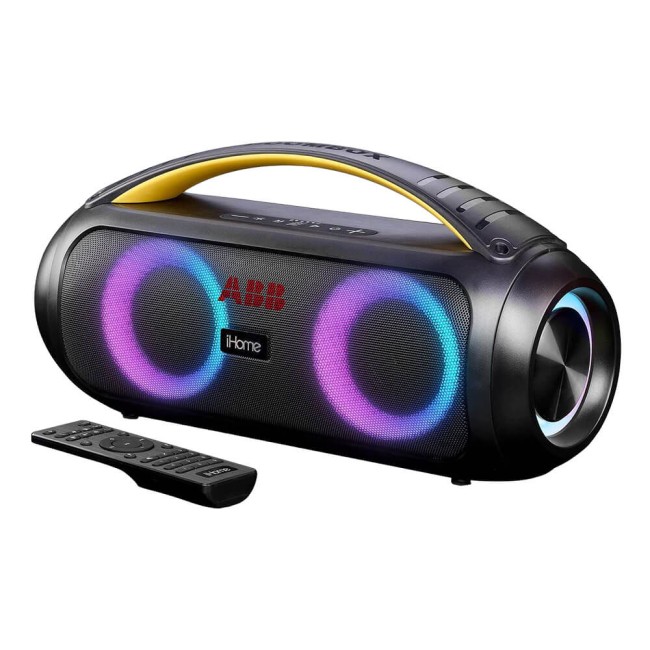 IHome Bluetooth Boombox Speaker with FM Radio