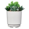iHome PowerPlant USB Charging Station, Faux Succulent with USB Charger (iPP35)