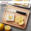 KitchenAid Classic Wood Cutting Board, 8×10-Inch, Natural