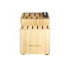 KitchenAid Slim Two-Tone Knife Block Set
