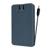 myCharge AMP Prong 10,000mAh Everything Built in Portable Charger - Blue