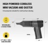 Scosche\u00204\u002Din\u002D1\u0020High\u0020Power\u0020Mini\u0020Vacuum\u0020and\u0020Duster\u0020with\u00208\u0020Accessories