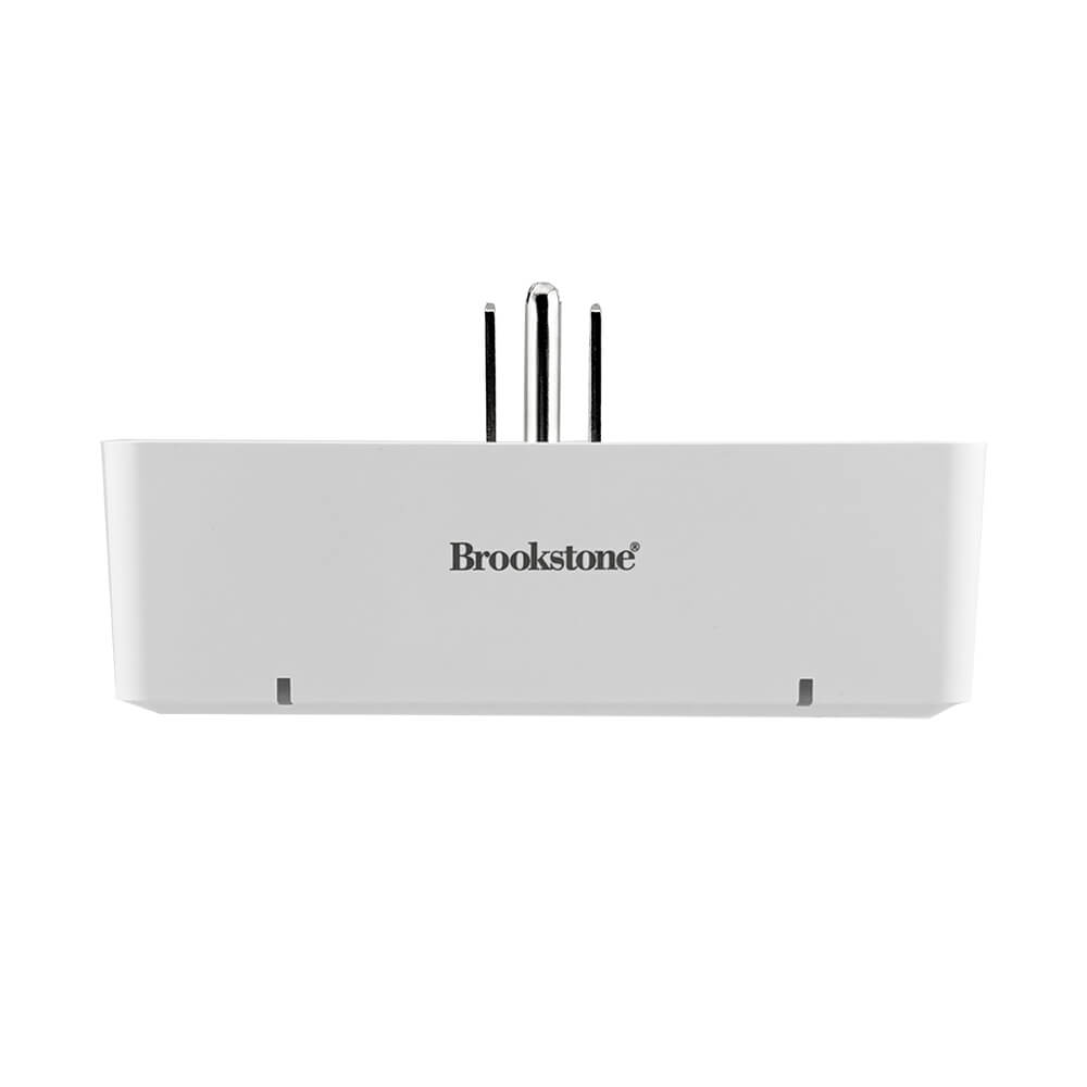 Brookstone Smart Indoor 14A Dual Outlet Plug