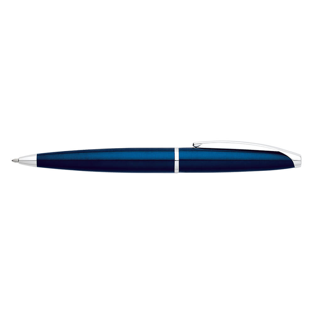 Cross ATX® Translucent Blue Lacquer Ballpoint Pen