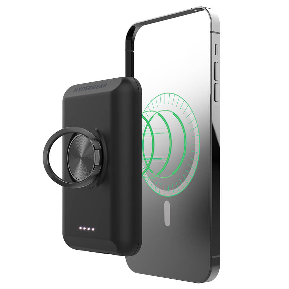 HyperGear 5000mAh Magnetic Wireless Power Bank for iPhone 12+ Series