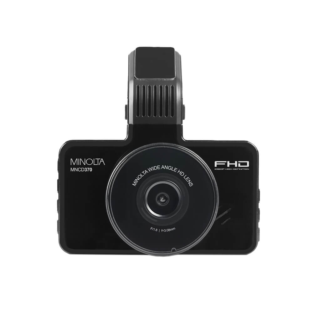 Minolta 1080P Dash Cam W/3.0" LCD