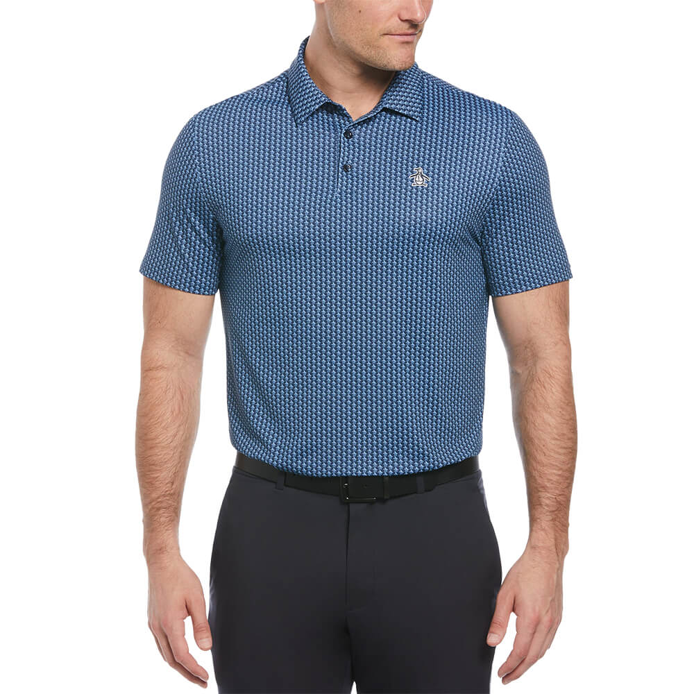 Penguin All-Over-Pete Printed Men's Polo